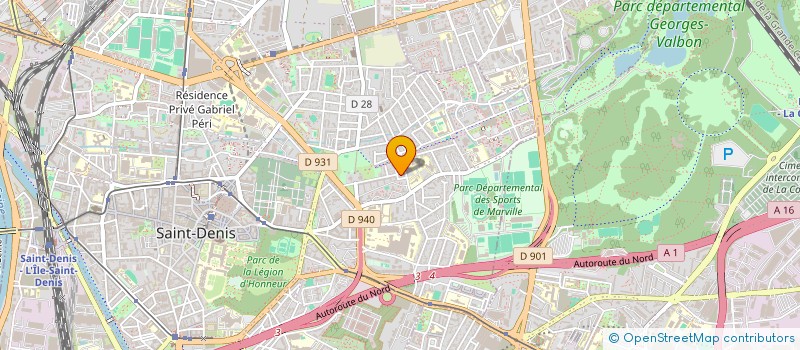 localisation de l'entreprise MADAME MAWA TOURE  SAINT-DENIS