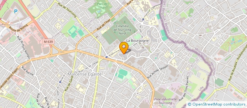 localisation de l'entreprise MADAME MAWETE NGAIMOKO  TOURCOING