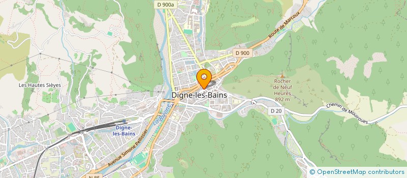 localisation de l'entreprise MADAME MAXCIMILLIENNE NGONOMANGA ONAMBELE à DIGNE-LES-BAINS