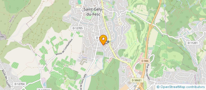 localisation de l'entreprise MADAME MAXENCE SIMEONE à SAINT-GELY-DU-FESC