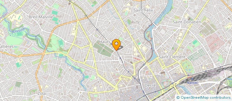 localisation de l'entreprise MADAME MAXIME BELL  NANTES