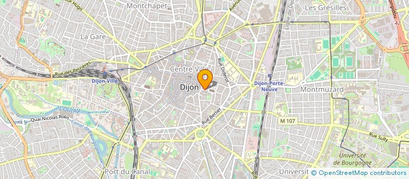 localisation de l'entreprise MADAME MAXIME GROSSIER à DIJON