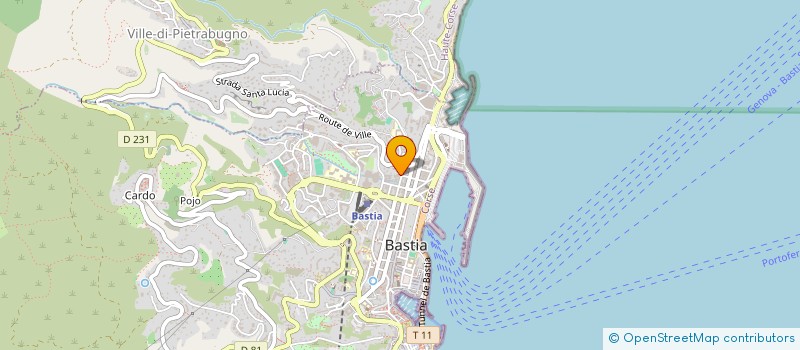 localisation de l'entreprise MADAME MAXIME PLANET à BASTIA