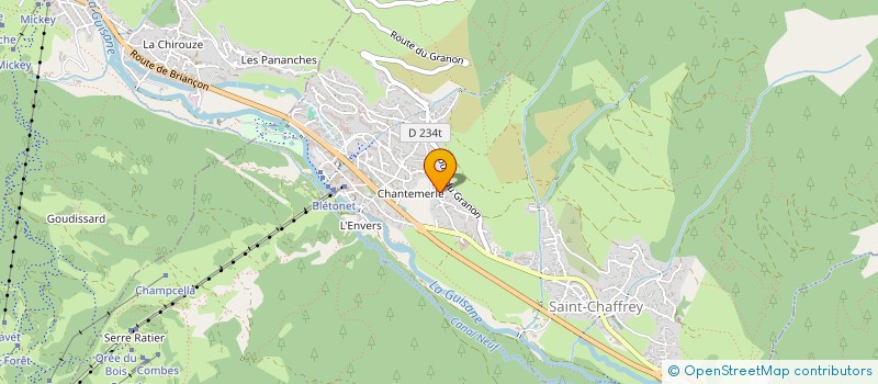 localisation de l'entreprise MADAME MAXIMILIENNE ALENTADO  LA SALLE-LES-ALPES