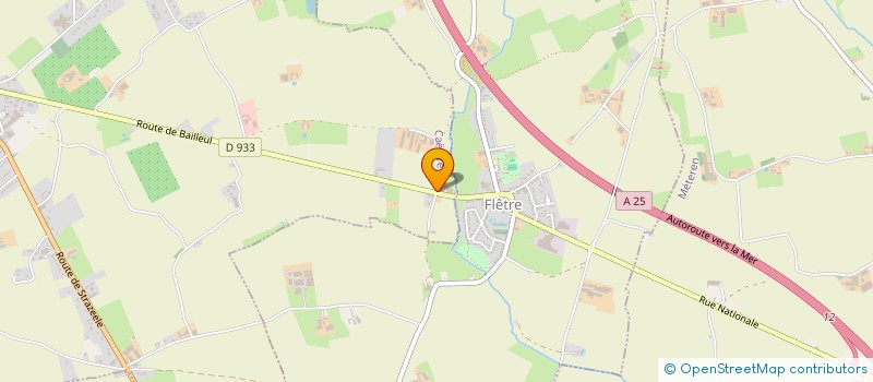 localisation de l'entreprise MADAME MAXIMILIENNE BASTAERT  CAESTRE