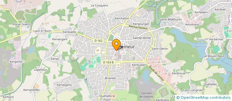 localisation de l'entreprise MADAME MAXIMILIENNE CAUDAN à PLOEMEUR
