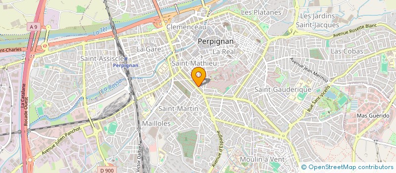 localisation de l'entreprise MADAME MAXIMILIENNE CONTE à PERPIGNAN