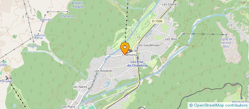 localisation de l'entreprise MADAME MAXINE AGUILAR  CHAMONIX-MONT-BLANC