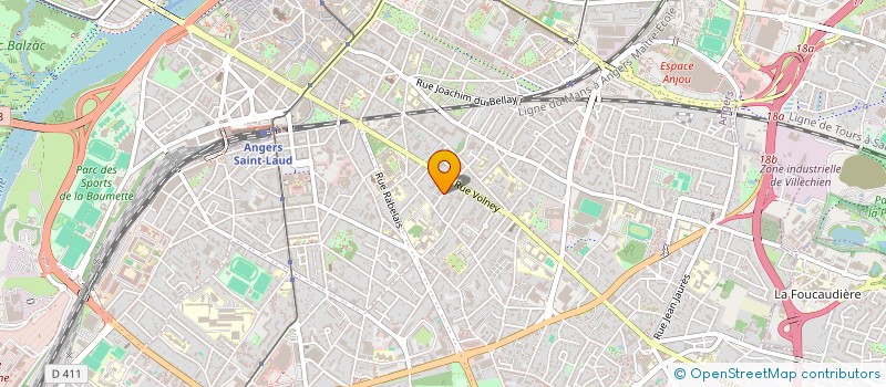 localisation de l'entreprise MADAME MAXINE COURTABESSIS  ANGERS