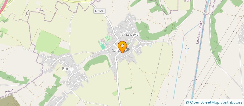 localisation de l'entreprise MADAME MAXINE GIRARD  SATOLAS-ET-BONCE