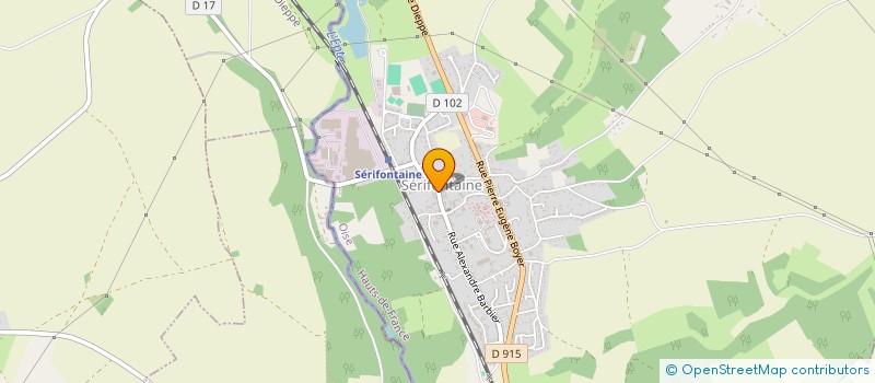 localisation de l'entreprise MADAME MAXINE LOCQUENEUX  SERIFONTAINE
