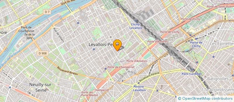 localisation de l'entreprise MADAME MAXINE POIRIER  PARIS