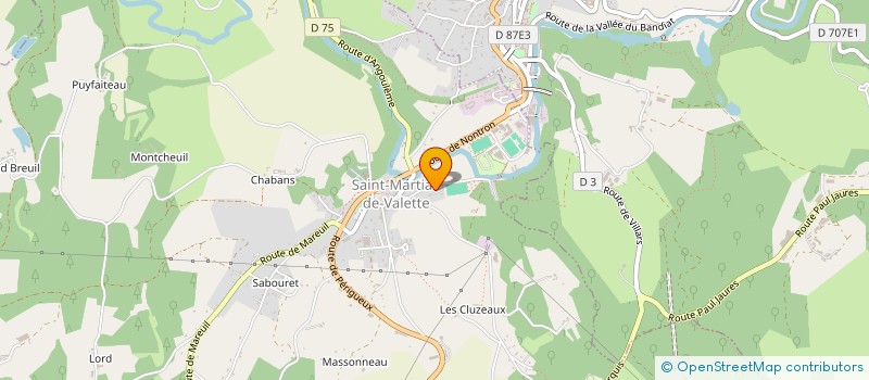 localisation de l'entreprise MADAME MAXINE SUTTON à AUGIGNAC
