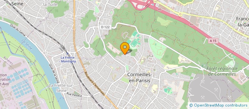 localisation de l'entreprise MADAME MAY BENHARRATS à CORMEILLES-EN-PARISIS