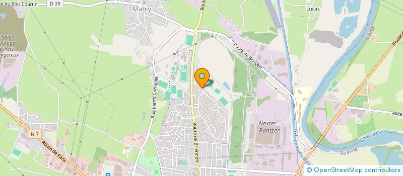 localisation de l'entreprise MADAME MAY BOVIS  MABLY