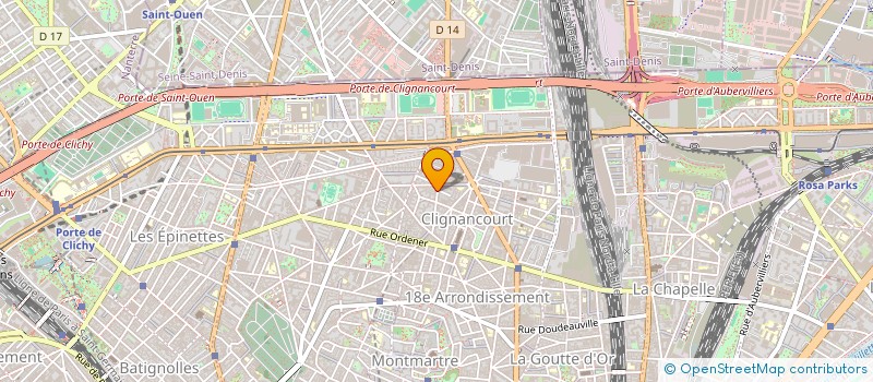 localisation de l'entreprise MADAME MAY BRANDFORD GRIFFITH  PARIS