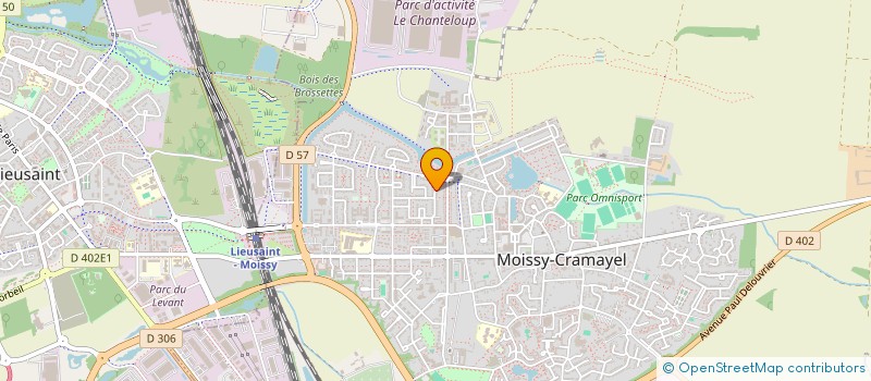 localisation de l'entreprise MADAME MAY HEU à MOISSY-CRAMAYEL