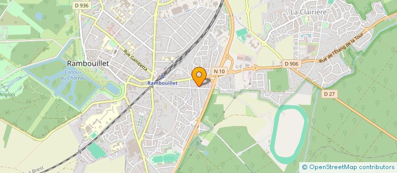 localisation de l'entreprise MADAME MAY LE ROUX à RAMBOUILLET