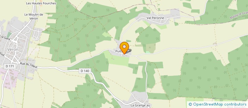 localisation de l'entreprise MADAME MAY-LINE BAULAND  VERON