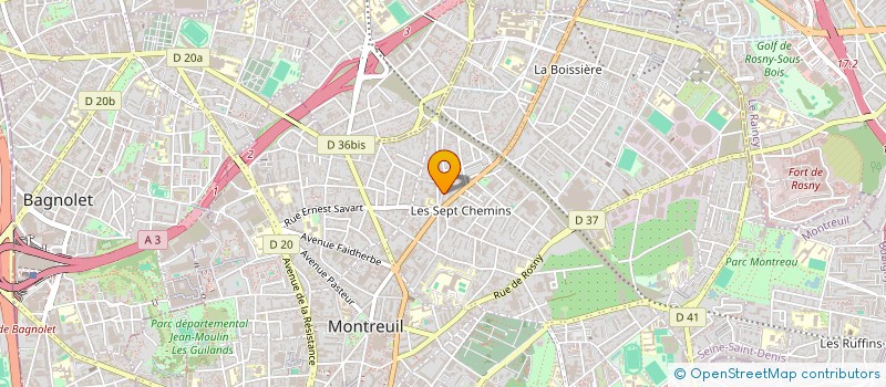 localisation de l'entreprise MADAME MAY MAKHLOUF à MONTREUIL