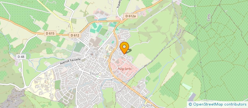 localisation de l'entreprise MADAME MAY MANNANT  THUIR