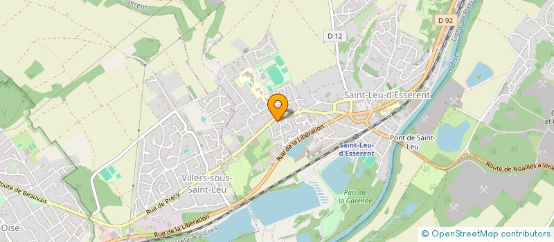 localisation de l'entreprise MADAME MAY OUIR  SAINT-LEU-D'ESSERENT