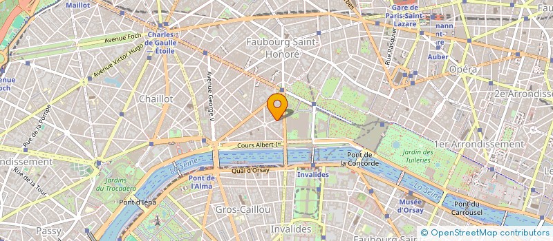 localisation de l'entreprise MADAME MAY POLYCARPE  PARIS