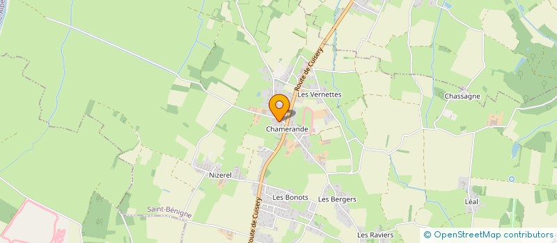 localisation de l'entreprise MADAME MAY RIDEL  SAINT-BENIGNE