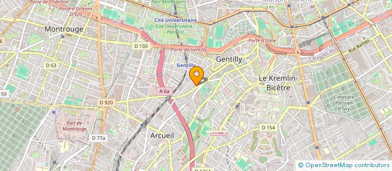 localisation de l'entreprise MADAME MAY ROSELYN RADHANAUTH  GENTILLY