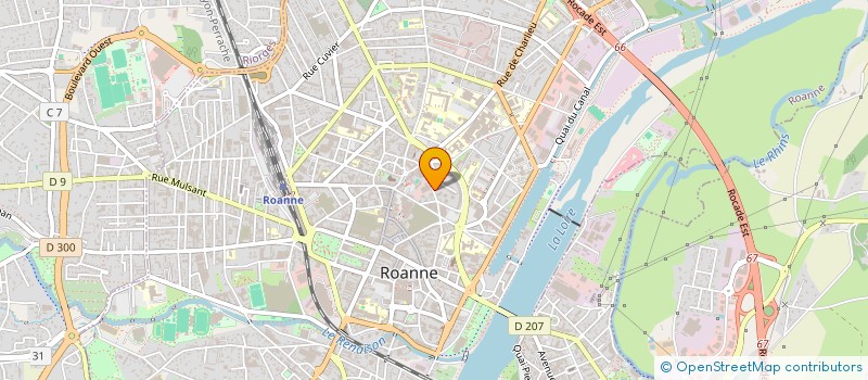 localisation de l'entreprise MADAME MAYA ARTOS ANRANGO  ROANNE