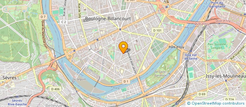 localisation de l'entreprise MADAME MAYA BEN DALI à BOULOGNE-BILLANCOURT