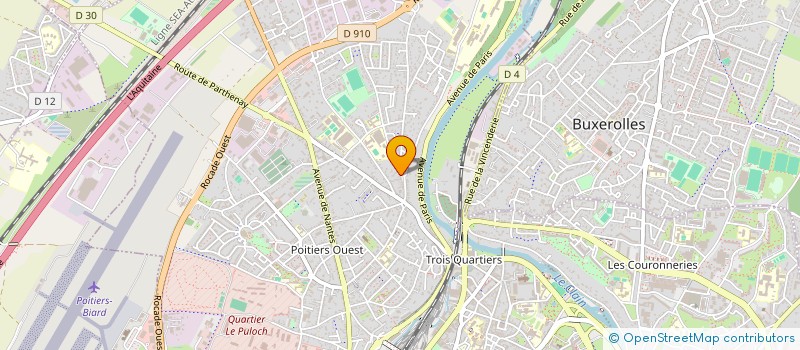 localisation de l'entreprise MADAME MAYA BOU DAIB  POITIERS