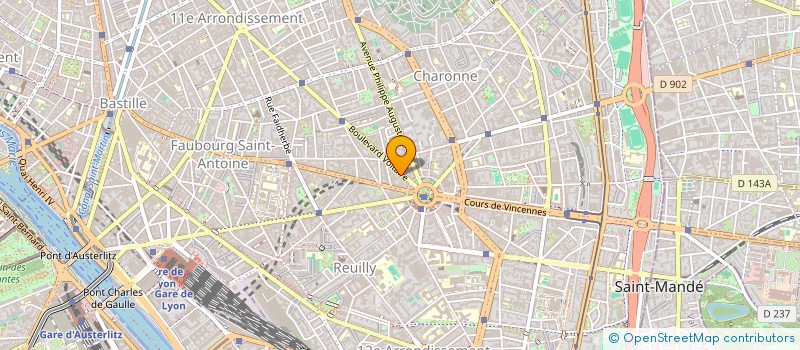 localisation de l'entreprise MADAME MAYA CARILLON  PARIS