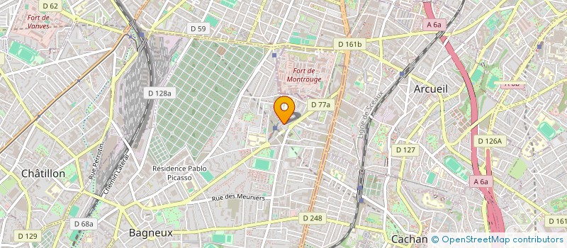 localisation de l'entreprise MADAME MAYA CISSE à BAGNEUX