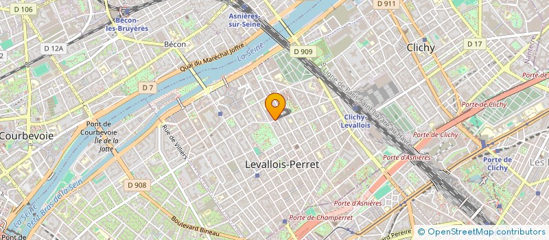localisation de l'entreprise MADAME MAYA COHEN à LEVALLOIS-PERRET