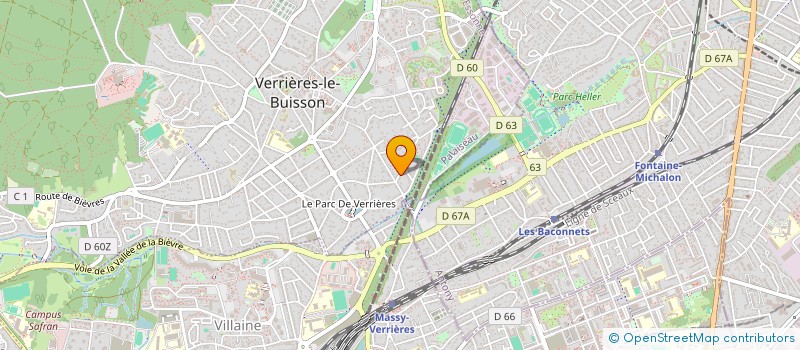 localisation de l'entreprise MADAME MAYA DARFEUILLE à VERRIERES-LE-BUISSON