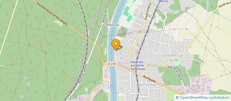 localisation de l'entreprise MADAME MAYA DHONDY  VULAINES-SUR-SEINE