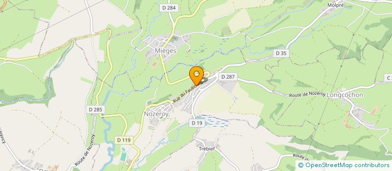 localisation de l'entreprise MADAME MAYA DRIVIERE  NOZEROY