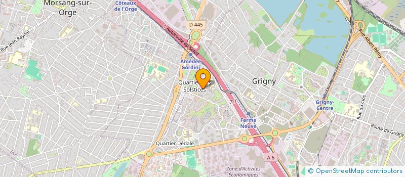 localisation de l'entreprise MADAME MAYA GEBRAIL  GRIGNY