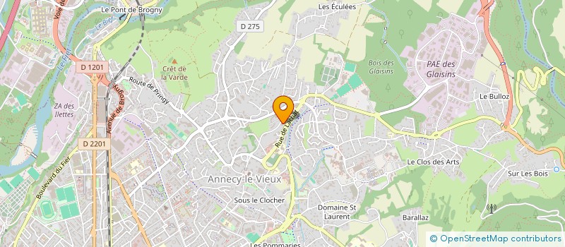 localisation de l'entreprise MADAME MAYA GRANDIN à ANNECY