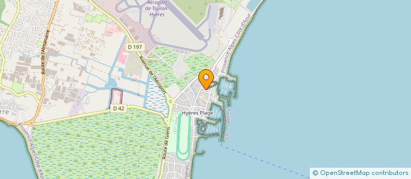 localisation de l'entreprise MADAME MAYA HERNANDEZ à HYERES