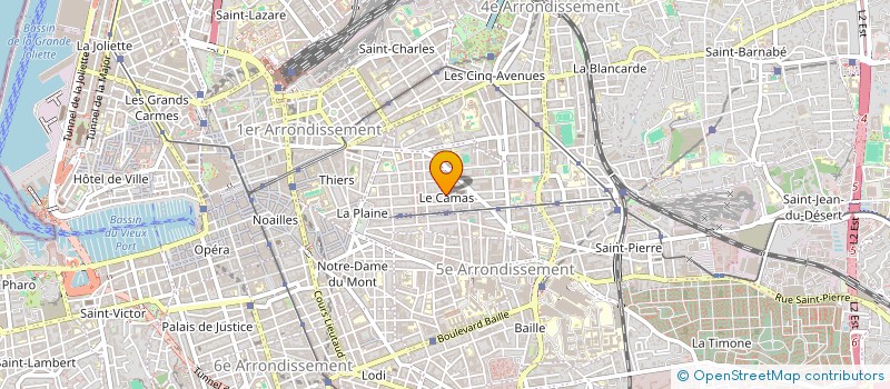 localisation de l'entreprise MADAME MAYA HOMOR à MARSEILLE