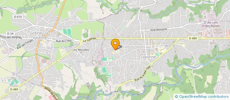 localisation de l'entreprise MADAME MAYA IFRAH  CRAPONNE