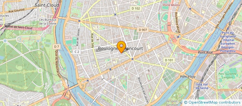 localisation de l'entreprise MADAME MAYA JAZI à BOULOGNE-BILLANCOURT