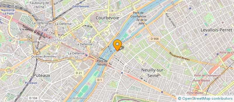 localisation de l'entreprise MADAME MAYA KUZBARI à NEUILLY-SUR-SEINE
