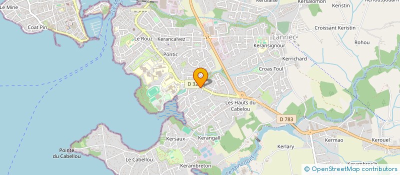 localisation de l'entreprise MADAME MAYA LE LEANNEC  CONCARNEAU