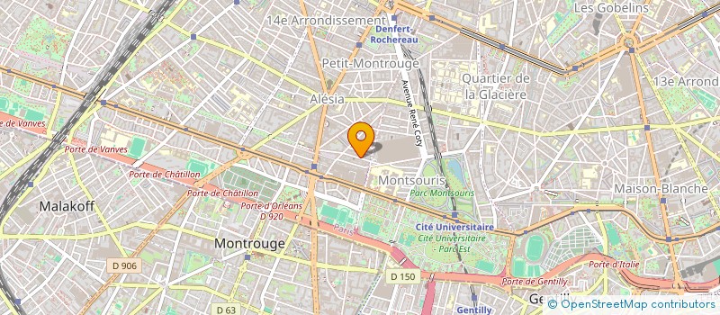 localisation de l'entreprise MADAME MAYA LOUATI  PARIS