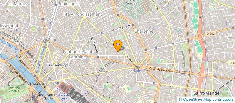 localisation de l'entreprise MADAME MAYA LUSSIER-SEGUIN  PARIS