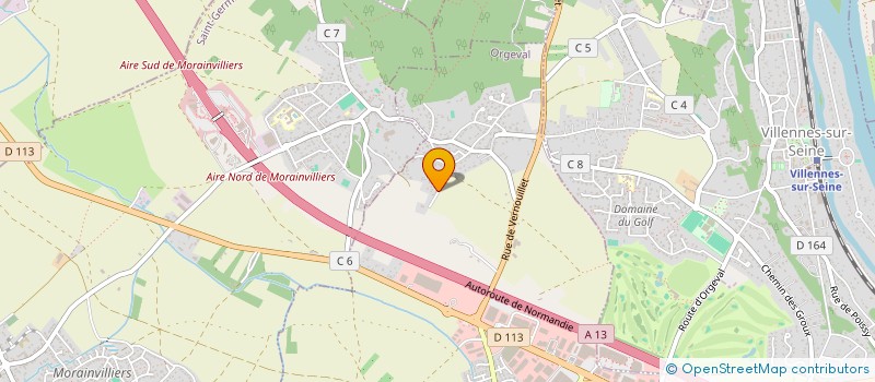 localisation de l'entreprise MADAME MAYA MIJIC  ORGEVAL