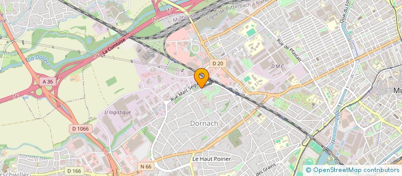 localisation de l'entreprise MADAME MAYA NOLL  MULHOUSE